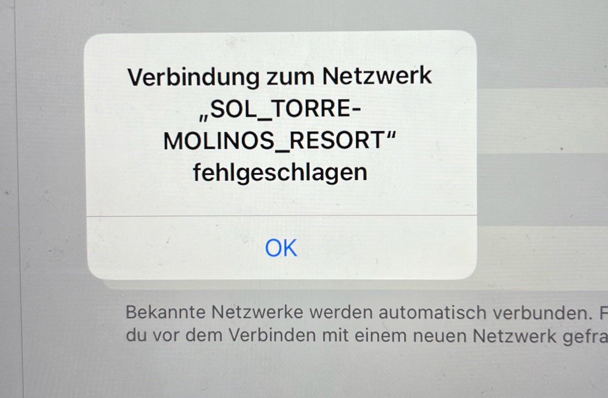 Worst ever #wifiexperience at the <a href="/MeliaHotelsInt/">Meliá Hotels International</a> at #donpablo at #torremolinos - 3 days stay for a tradeshow and could not work for a second - I am educated polite not to say what I am thinking #f****