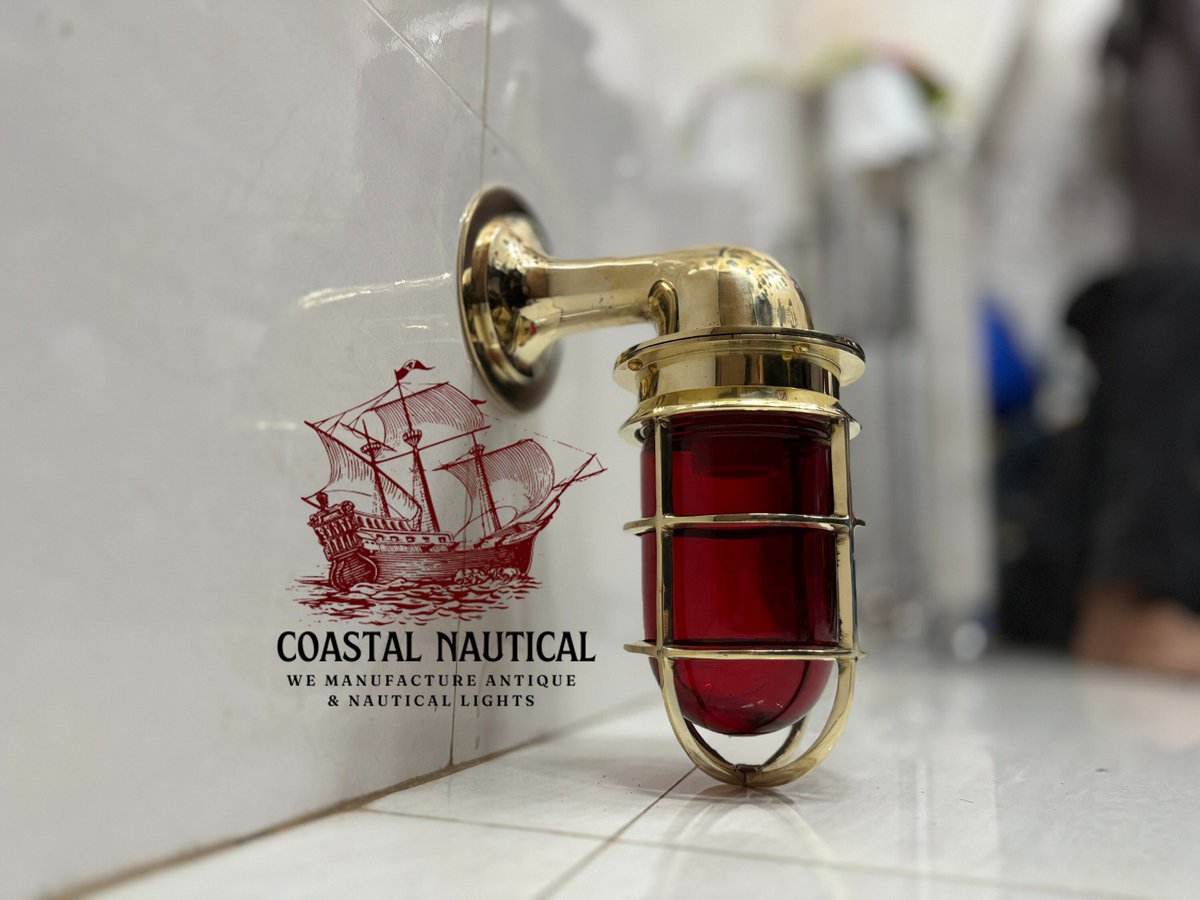 Excited to share the latest addition to my #etsy shop: Red Globe Vintage Style Solid Brass Wall Sconce Swan Outdoor Light Fixture etsy.me/4dJdwC2 #gold #mothersday #bedroom #countryfarmhouse #glass #yes #clear #angled #nauticalsconce