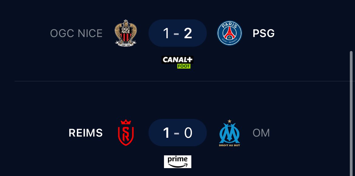 Ligue 1’de günün sonuçları.