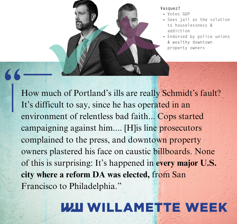 When your neighbor puts up a Vasquez lawn sign, you may or may not want to plaster the block with a bunch of these. #TeamMike #NoFauxgressives