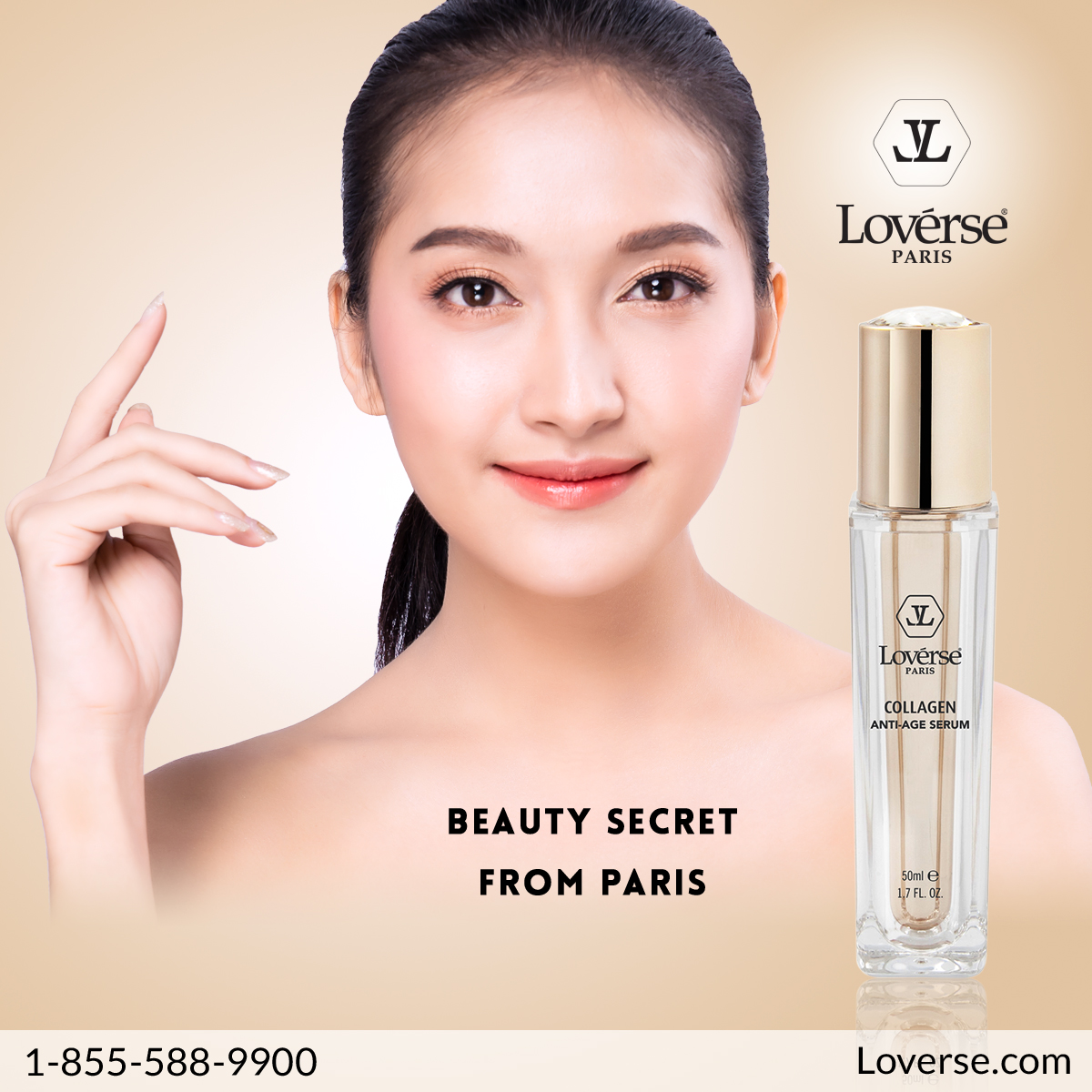 🔥Lovérse collagen Anti-Age serum will help nourish your skin for a fresher and more youthful look and feel. It helps protect and restore tired-looking skin by providing an intense moisture treatment. bit.ly/3kdS0OL #skincare #serum #antiaging #antiwrinkle