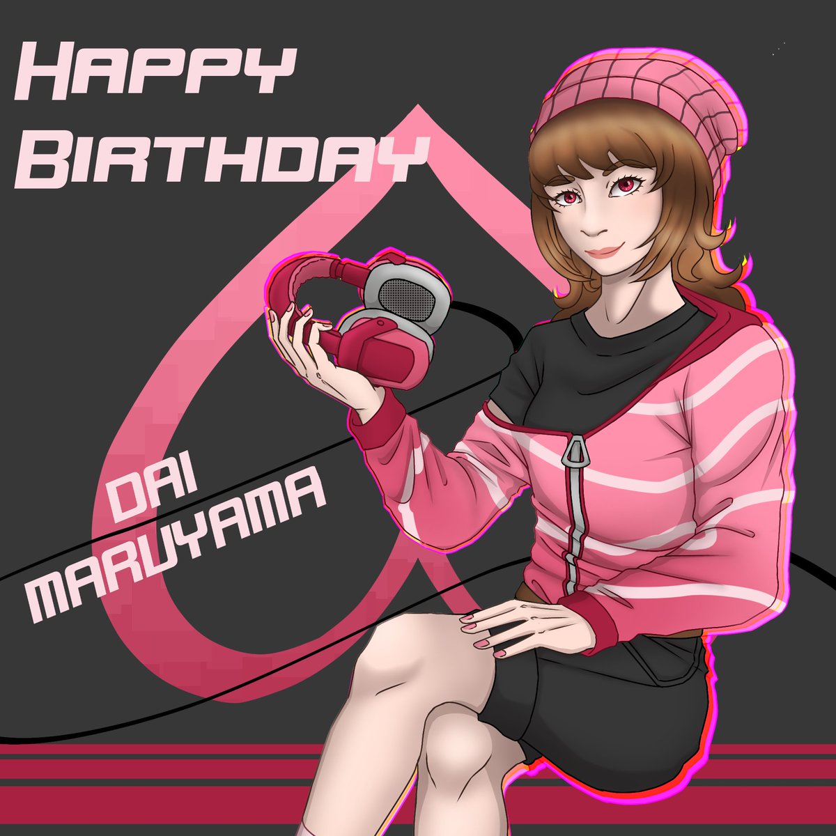 Happy Birthday to our certified gamer, Dai Maruyama!

Art by <a href="/Silentexho1/">Echo</a> 

#fanganronpa #drdrivenbetrayal