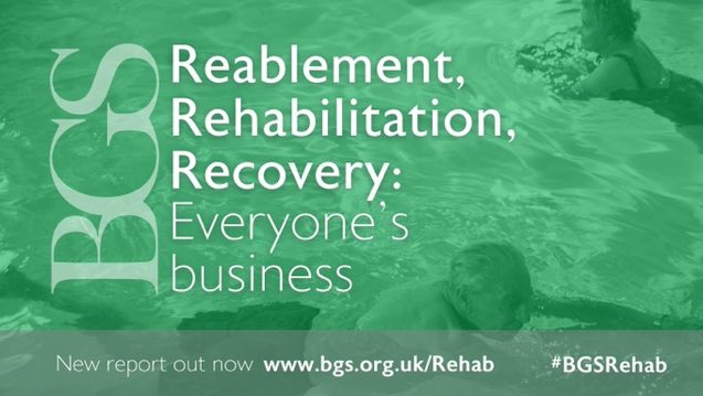 Let’s get some momentum going behind this here in Ireland too #RighttoRehab. Thank you to our colleagues in the BGS for this report