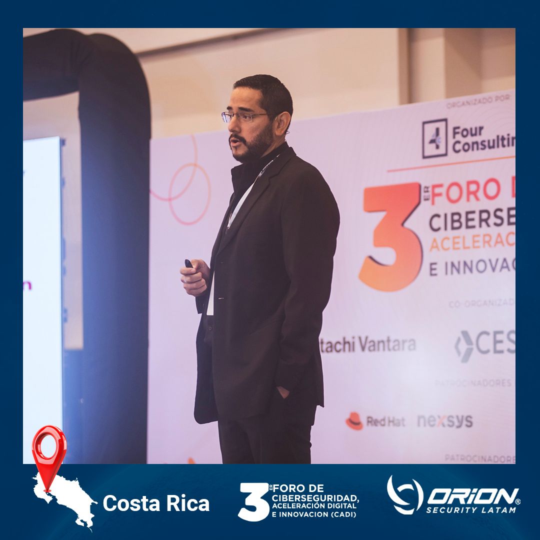 OrionSecLatam's tweet photo. Queremos expresar nuestro sincero agradecimiento a los que se unieron a nosotros en el 3er foro CADI. Fue un día lleno de discusiones enriquecedoras, aprendizaje y colaboración en torno a uno de los temas más críticos de nuestro tiempo: La Ciberseguridad.

#ORIONesCiberseguridad https://t.co/QDx6hVfGSw