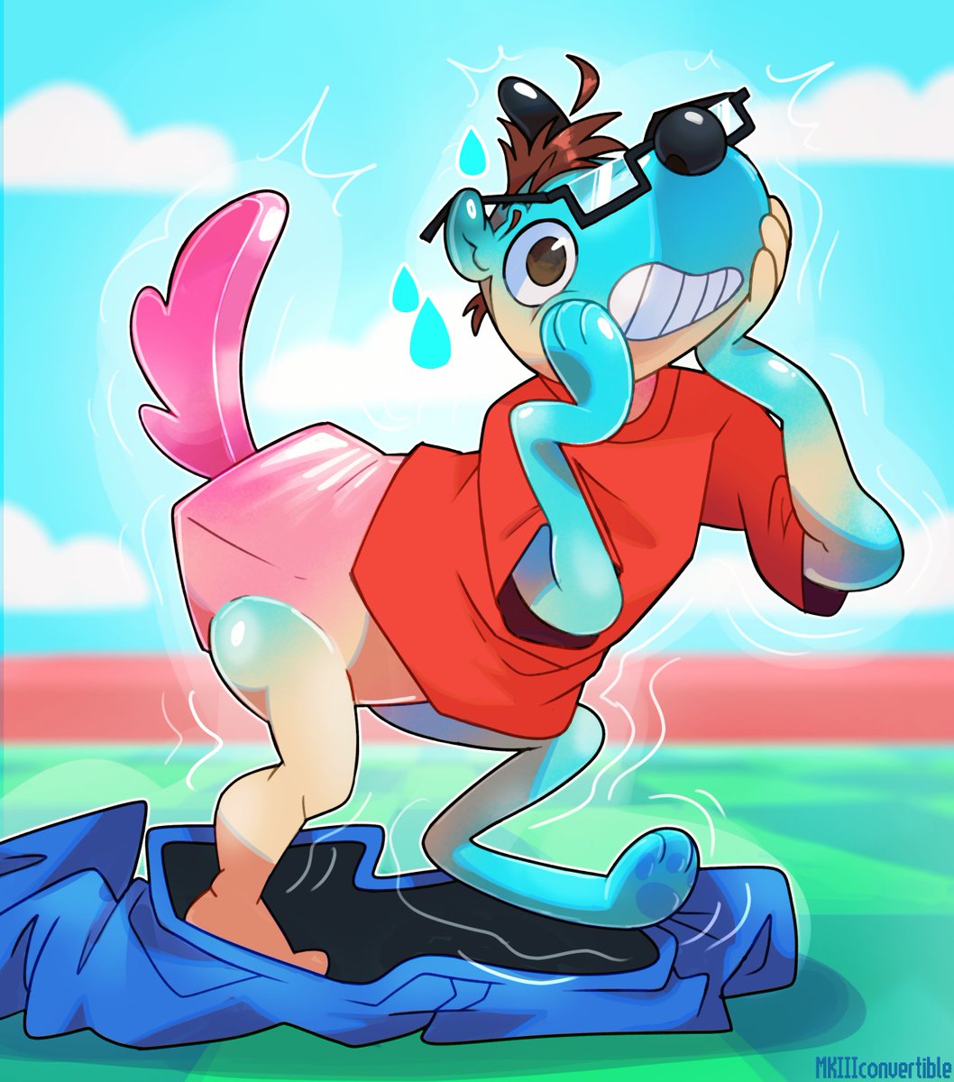 I'm feeling a bit wobbly... actually really wobbly... why am I wobbling down to all fours??

An incredibly Wobbledogs TF I got from mkiiiconvertible! Thank you again~
#tfeveryday #tftuesday #transfur #wobbledogs