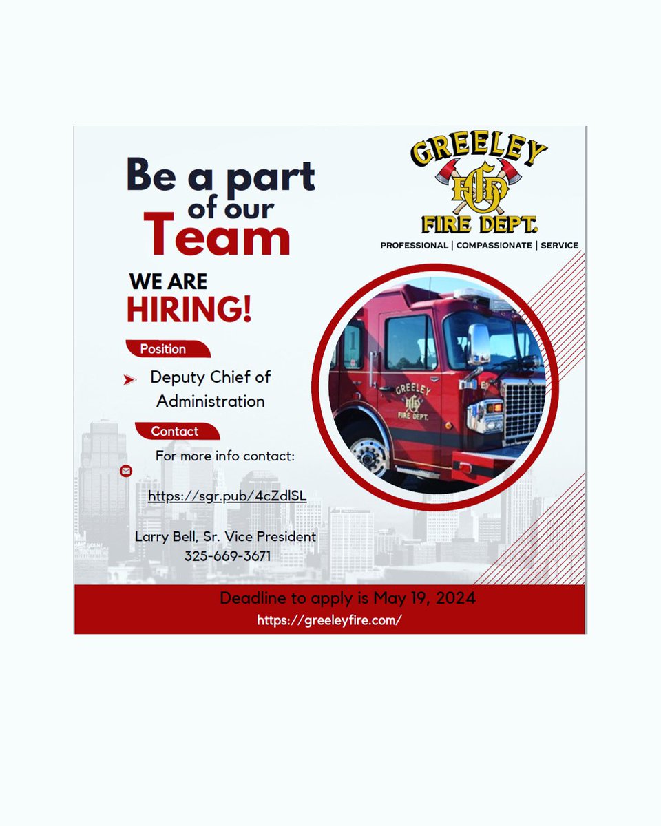 Greeley Fire Dept. tweet media