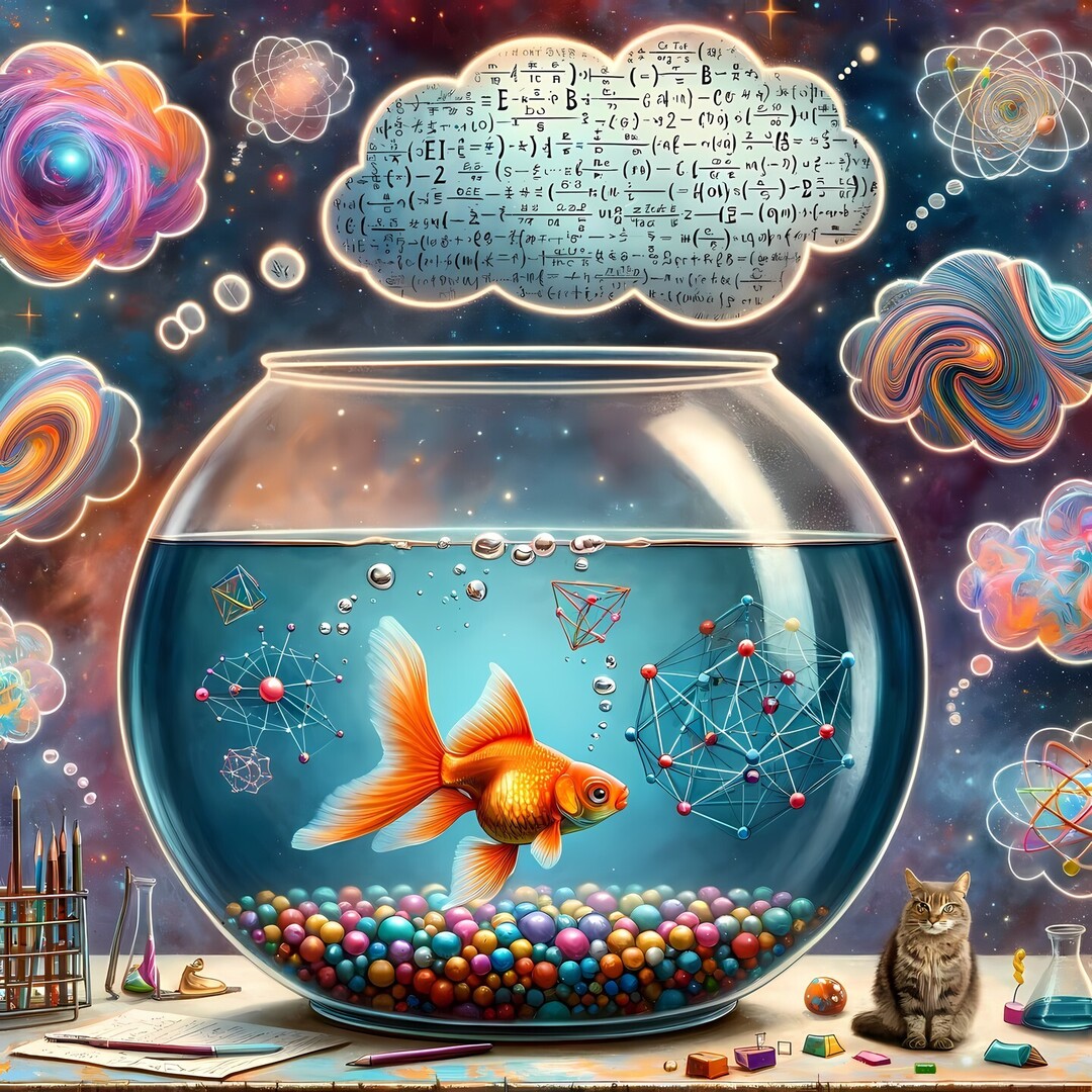 Asking a goldfish to explain quantum mechanics is like reading a fairytale in a language you invented. Delight in the absurdity. #QuantumWhimsy #FishTales #CosmicMystery #cybersecurity #infosec #bugbounty