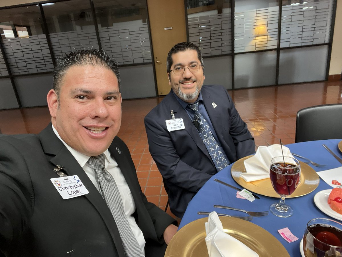Thank you @YISDPIE for an awesome luncheon recognizing our hard working and dedicated partners serving #THEDISTRICT #LeadershipMatters #OFOD #ForgeTheFuture @DVHSYISD @YsletaISD @IvanCedilloYISD