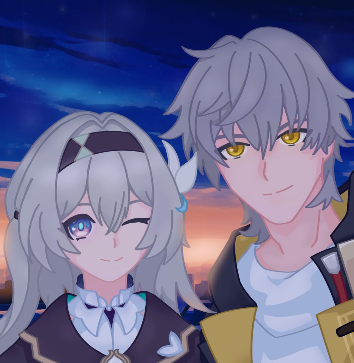 xintoxin's tweet photo. Уж очень мне этот момент понравился) ☄️
#хср #hsr #HonkaiStaRrail #Firefly #Caelus #Светлячок #Келус #хонкай https://t.co/AT1jZzqjcd
