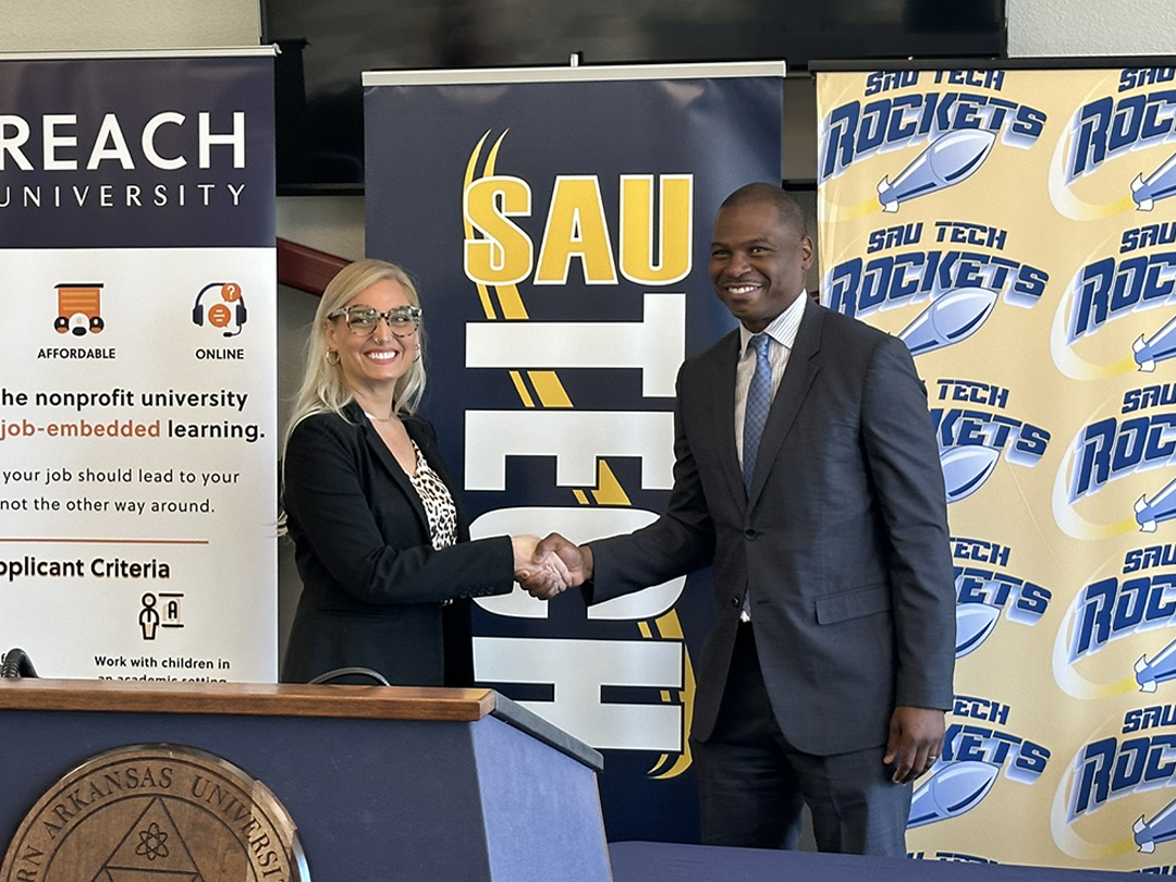 Following on the heels of our earlier announcement, you can watch news coverage of today's partnership announcement with @ReachUniversity here! 👉 bit.ly/3wKa8Gr