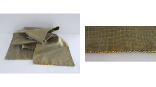 Gold Metallic Weave Fabric Scarf With Hand Beaded Detail (43.5' x 7') FREE SHIPPING ►tworlddesign.etsy.com/listing/170568…………… — #scarf #oneofakind #gift #handmadeRT #etsygifts #FreeShipping #handmadegifts #bloggers #trendy #etsyshop #shopetsy #FreeShipping #birthdaygift
