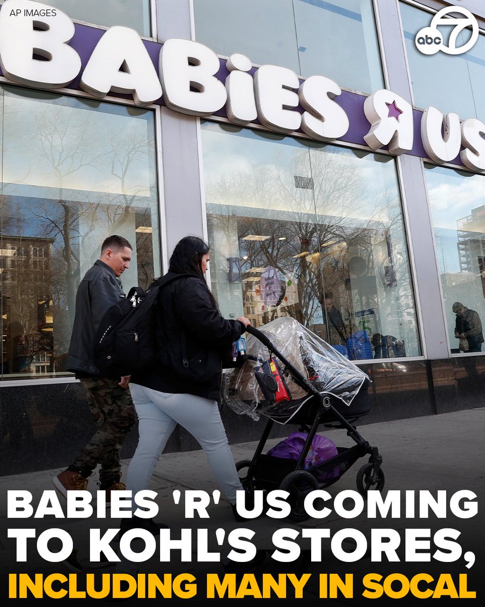 The beloved baby gear and furniture store Babies 'R' Us is making a return, including at multiple locations in Southern California. 👶🏻🧸🪀

The first ones will start opening in August and all 200 are expected to be open in time for the holidays. 

See all the SoCal locations