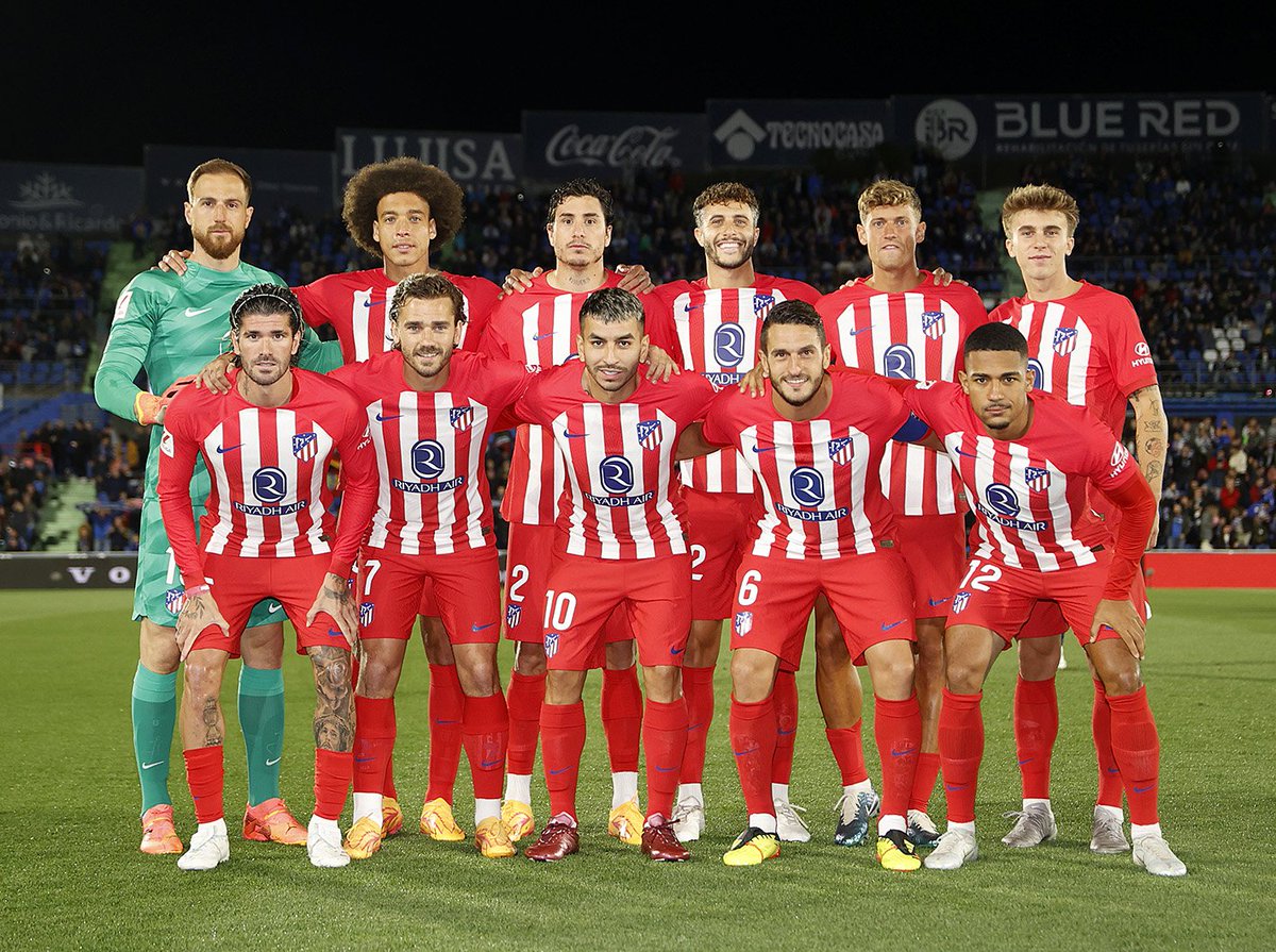 ¡Victoria en el Derbi! ❤️🤍 ¡Enhorabuena, @Atleti! ➕3️⃣💯 🔴⚪ #AupaAtleti @RiyadhAir @HyundaiEsp @RiaFinancial @futbolmahou @caixabank @SociosESP @movistar_es @Solan_de_Cabras @Avis_Spain @Vithas @halconviajes @Civitas_Grupo @Damat_Official @CocaCola_es @iryo_eu @fotocasa