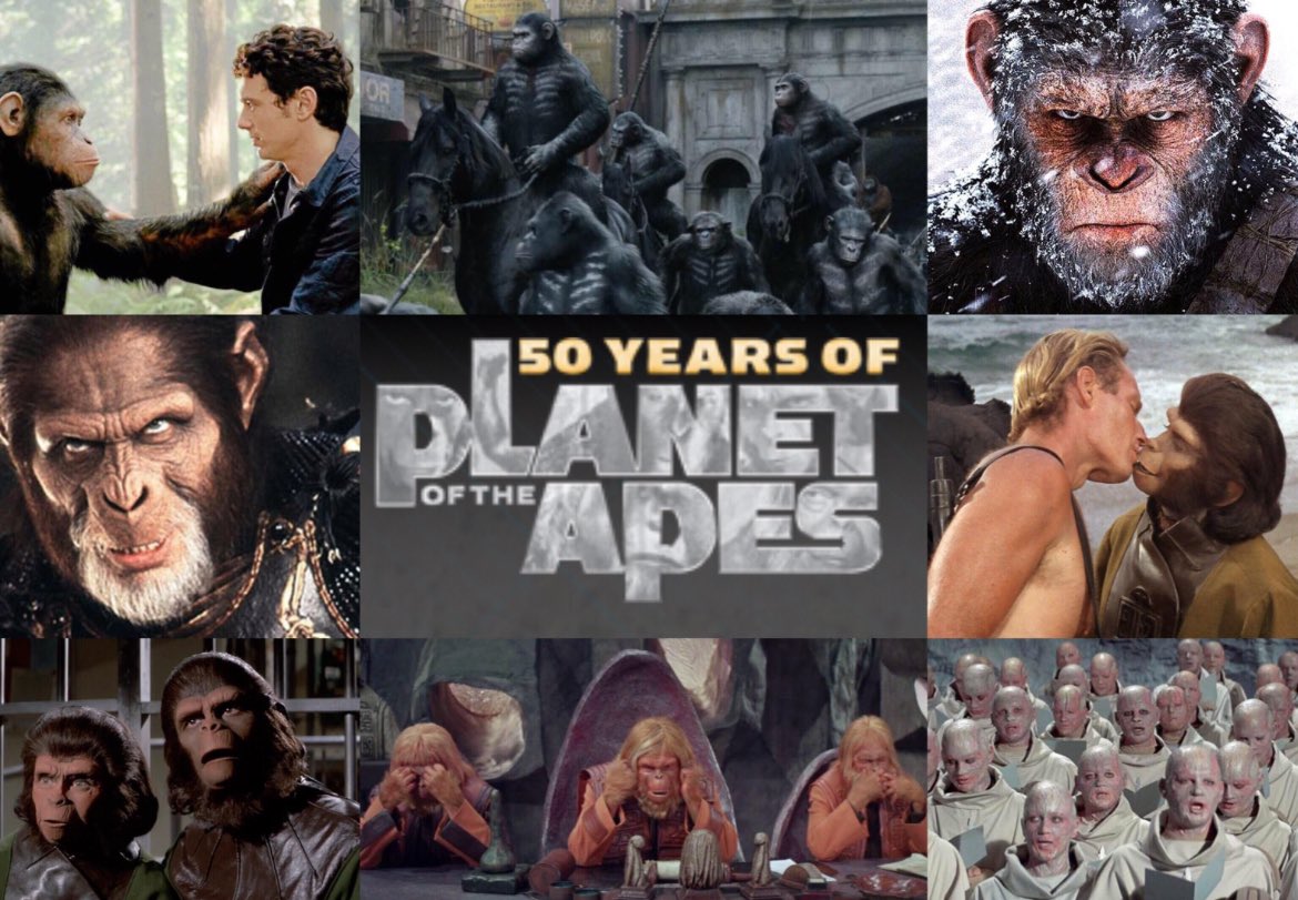 So it’s said that this adaptation of #PlanetOfTheApes is not a reboot, but just a different reality? Or even maybe the original timeline before the events of time travel? Could this mean that the 2001 @markwahlberg version is also just a different reality of the universe?