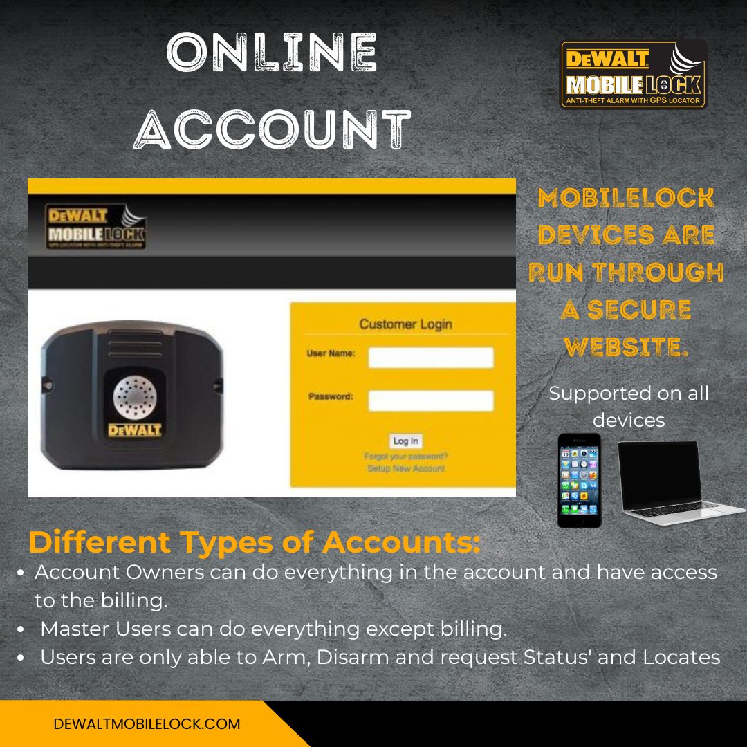 𝐊𝐞𝐞𝐩 𝐚𝐧 𝐞𝐲𝐞 𝐨𝐧 𝐲𝐨𝐮𝐫 𝐯𝐚𝐥𝐮𝐚𝐛𝐥𝐞𝐬 𝐟𝐫𝐨𝐦 𝐚𝐧𝐲𝐰𝐡𝐞𝐫𝐞 𝐰𝐢𝐭𝐡 𝐌𝐎𝐁𝐈𝐋𝐄𝐋𝐎𝐂𝐊! Our devices are managed through a super secure website, accessible from any device. 😎 

#MOBILELOCK #Security #AssetProtection #PeaceOfMind
