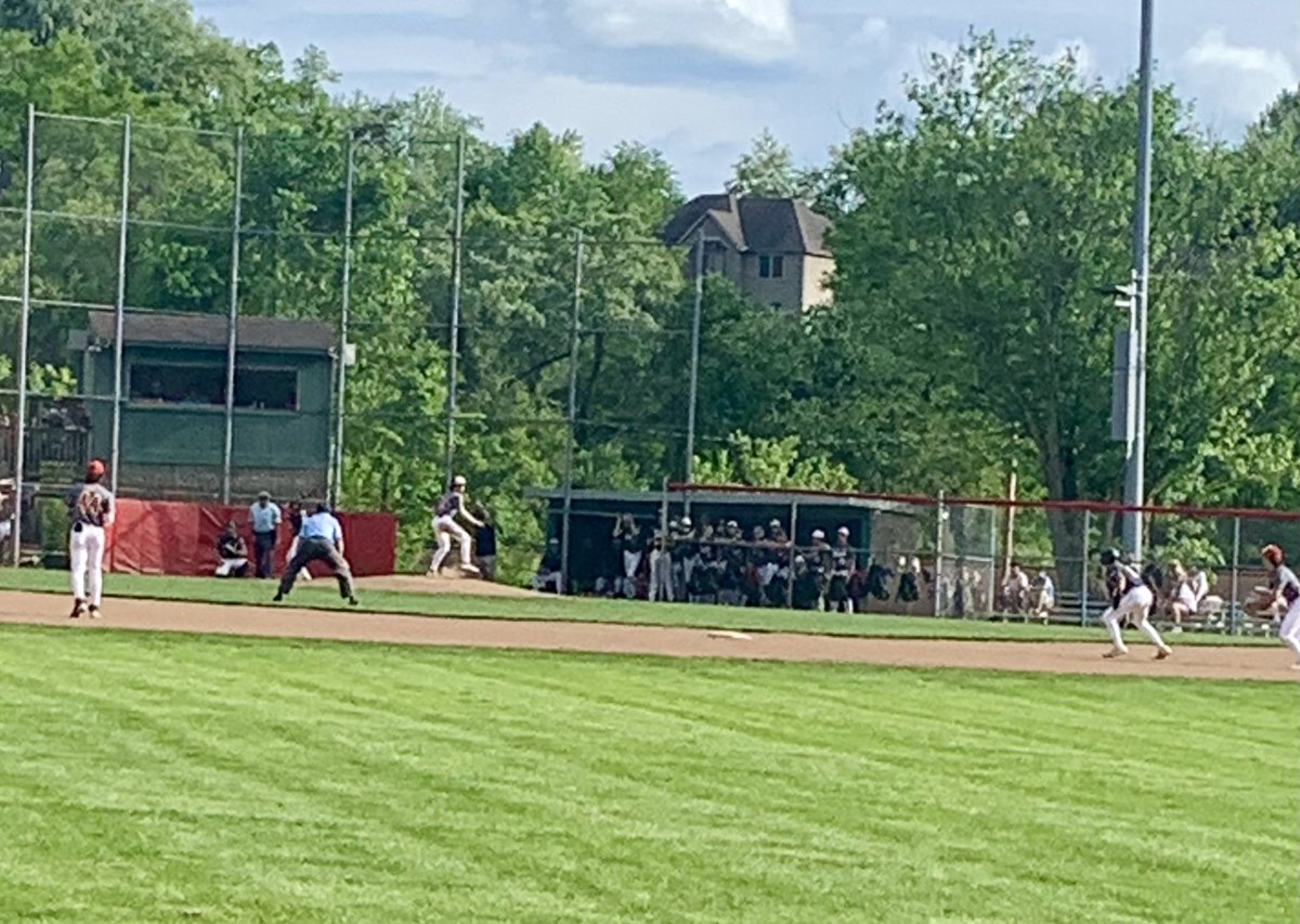 4 innings down and EF trails North Catholic 5-0 after another solo blast.