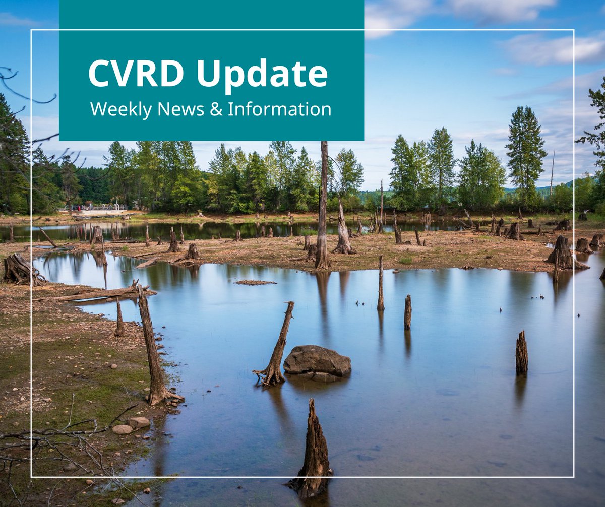 CVRD Update: May 15, 2024 Edition
💧 Help Conserve Water This Spring & Summer
🏊‍♀️ To The Rescue - Become A Lifeguard/Instructor
🐶 Dog Leashing Enforcement
🏡 Short Term Rentals in Electoral Areas
📅 Upcoming Meetings & Events
Read more: ow.ly/SfGy50RHmsN
#ComoxValleyRD