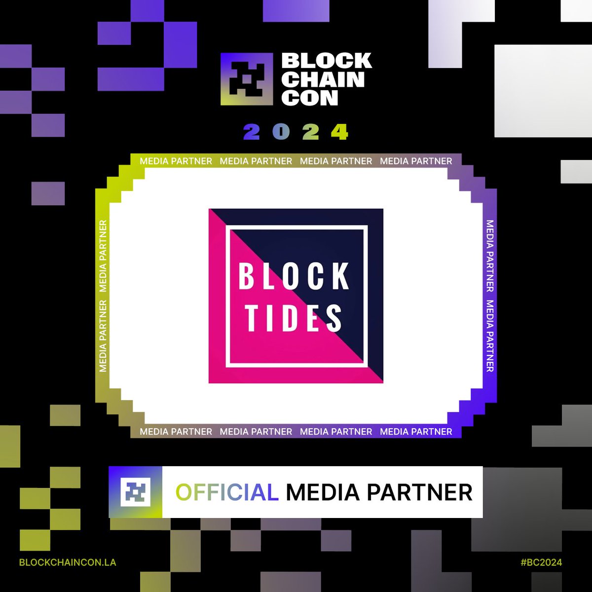 ¡Nos emociona anunciar a @blocktides  como Media Partner Oficial! 🎉

📰 Únete a nosotros en #BC2024 y descubre las últimas noticias del mundo blockchain 🚀

¡No te pierdas ni un solo detalle de este evento revolucionario! 💼🌐

#Blockchain