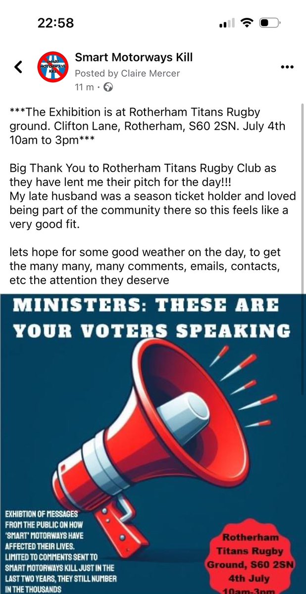 Smart Motorways Kill tweet media