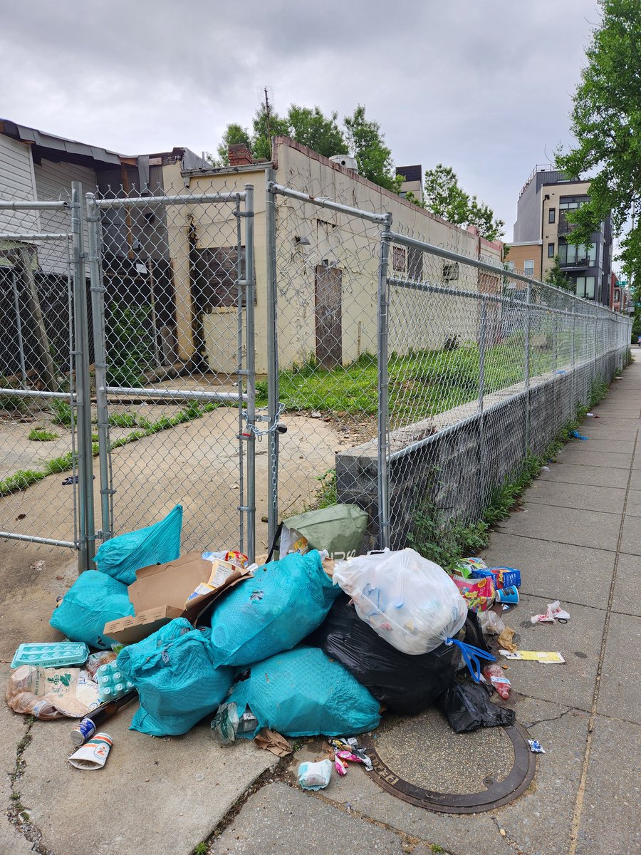Here we go again! Please address this issue in a more comprehensive way @DCDPW. Multiple times a week I am having to put in 311 requests to have illegal trash dumping cleaned up behind the Carolina Restaurant - 3700 14th St NW @311DCgov @CMLewisGeorgeW4  @BrianneKNadeau @DC_DOB