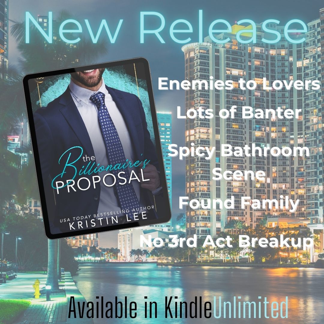 📷THE BILLIONAIRE’S PROPOSAL📷 is now available!

GRAB THIS ENEMIES TO LOVERS NOVELLA TODAY.
books2read.com/The-Billionair…

 @kristinleebooks