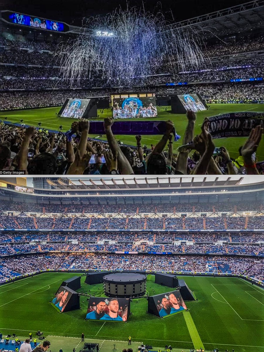 #Deportes Quieren la decimoquinta 😎⚽️⚪️ El Real Madrid pondrá pantallas gigantes en el Santiago Bernabéu para que los aficionados puedan ver la final de la Champions League. 👉🏻 Los merengues se enfrentan el 1 de junio al Borussia Dortmund. 📰Entérate en #NuestroDiario 📸RM