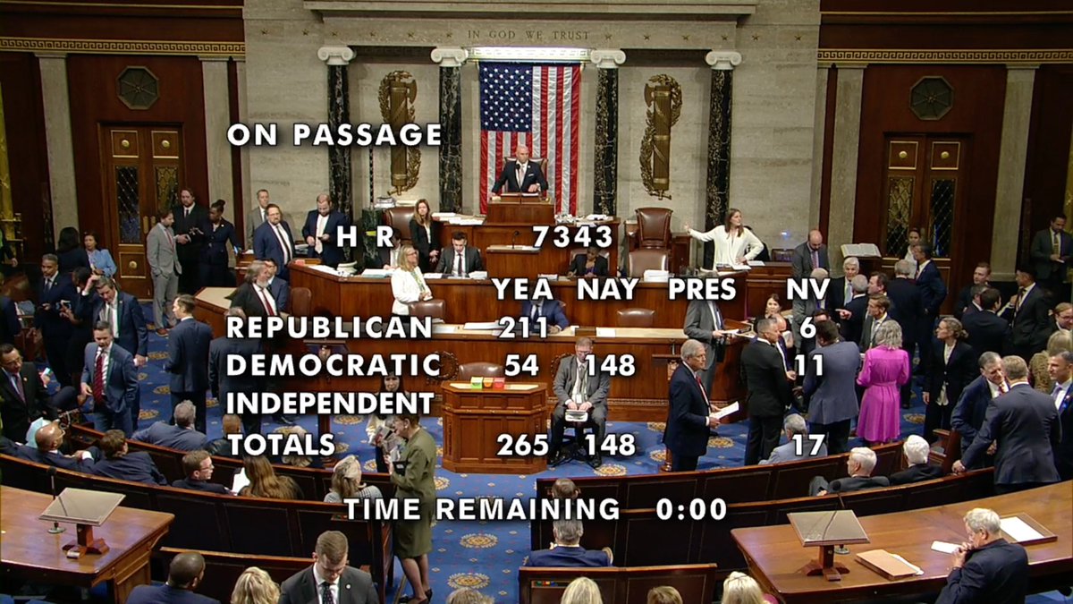 During #PoliceWeek, 148 Democrats just voted AGAINST legislation to detain and deport illegal aliens who attack cops. House Democrats are pro-crime, pro-open borders, and anti-police.