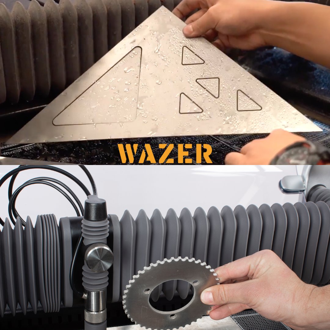 MatterHackers's tweet photo. Unlock endless possibilities with the #WAZER #WaterjetCutter! Perfect for #prototyping, #education, #art, #manufacturing, and #DIY projects, it cuts various materials with precision and no heat distortion. Elevate your #creativity today!

https://t.co/ujiw7vHeO2

#MatterHackers https://t.co/DR5ftqY3D7