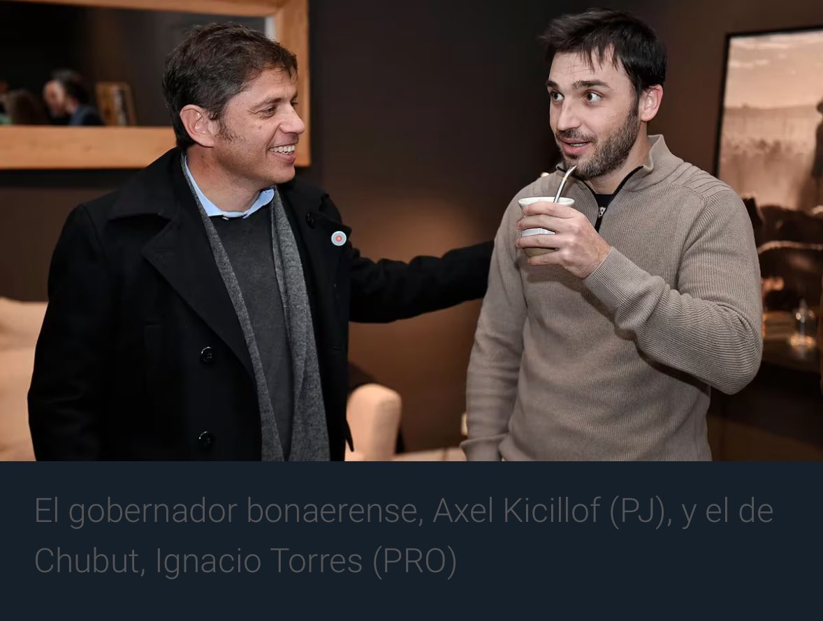Como la de apostar al “centro” con Larreta no funcionó, ahora Nachito Torres se junta a tomar mate con Kicillof. Es fascinante la capacidad que tienen para hacerse odiar por sus propios votantes.