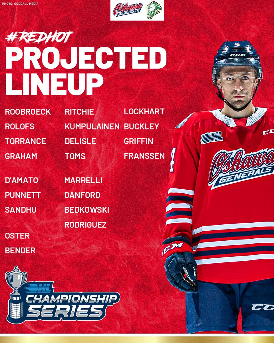 The lineup tonight! #RedHot🔥 | #OSHvsLDN