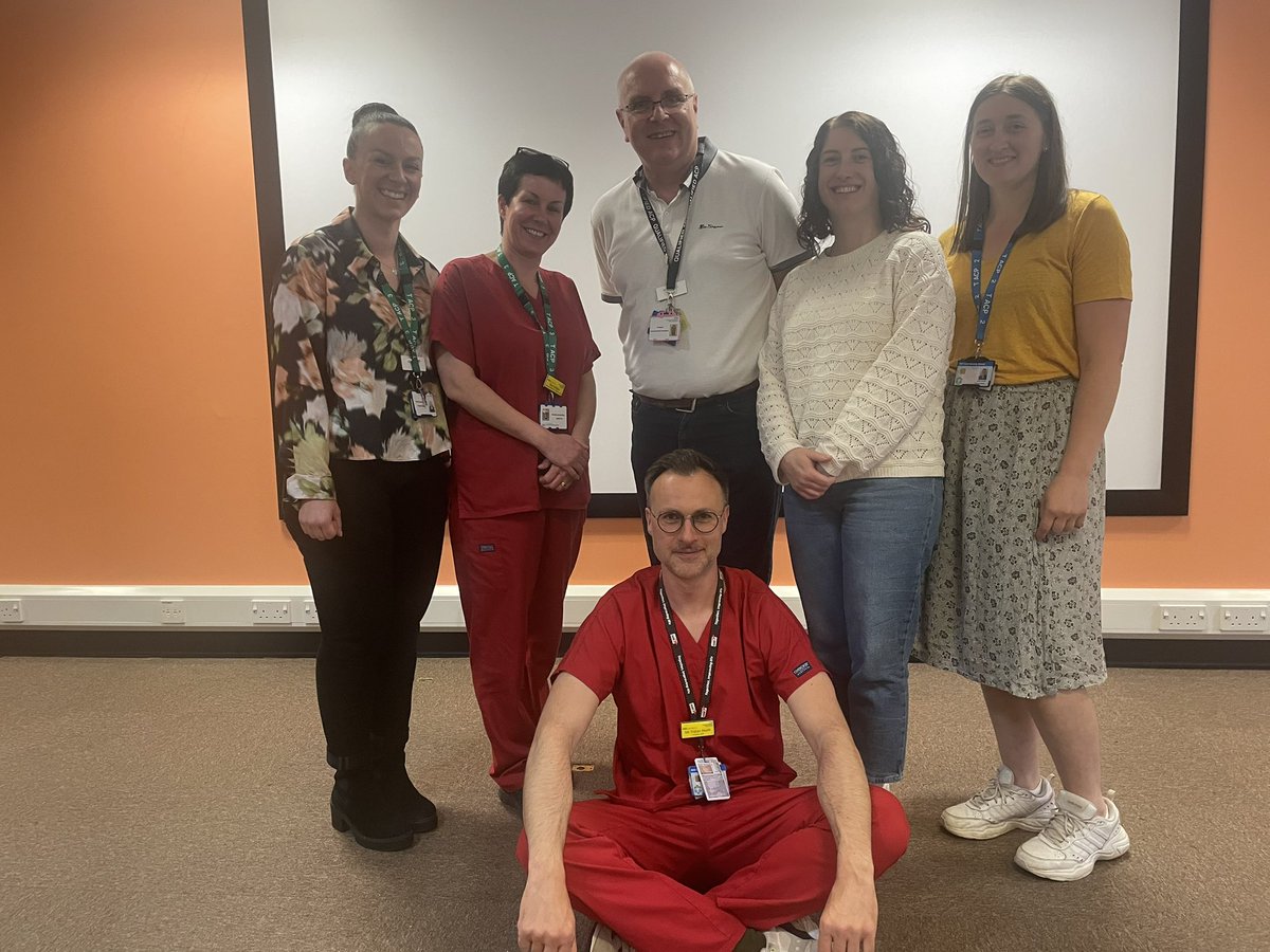 This truly fabulous team keep our patients safe and support nurses, doctors and CSWs to ensure our patients have the best care at night and weekends!! A brilliant evening spent hearing them showcase their work. Thanks for all you do @UHDBTrust  @drchriswhale