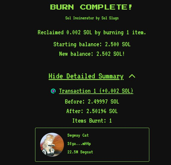 segcatsol's tweet photo. Burned 50% https://t.co/FViNWM30lS
