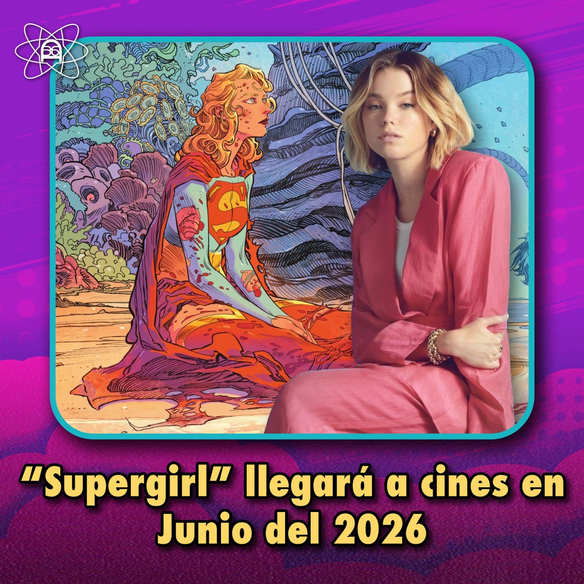 DC Studios acaba de fijar una fecha de estreno para 'Supergirl: Woman Of Tomorrow'. La película llegará a los cines el 26 de junio de 2026. Planean que el filme comience a rodarse este otoño.

#dc #dccomics #dcu #supergirl #supergirlwomanoftomorrow #millyalcock #jamesgunn