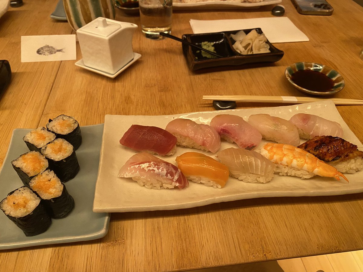 Got to take my firm’s summer associates who will be rotating to our Tokyo office- as I once did- out for sushi at classic edomae sushiya Sushi Yasuda. Yasuda’s approach is still simple and its sushi is still great. #ありがとう #michelinstar