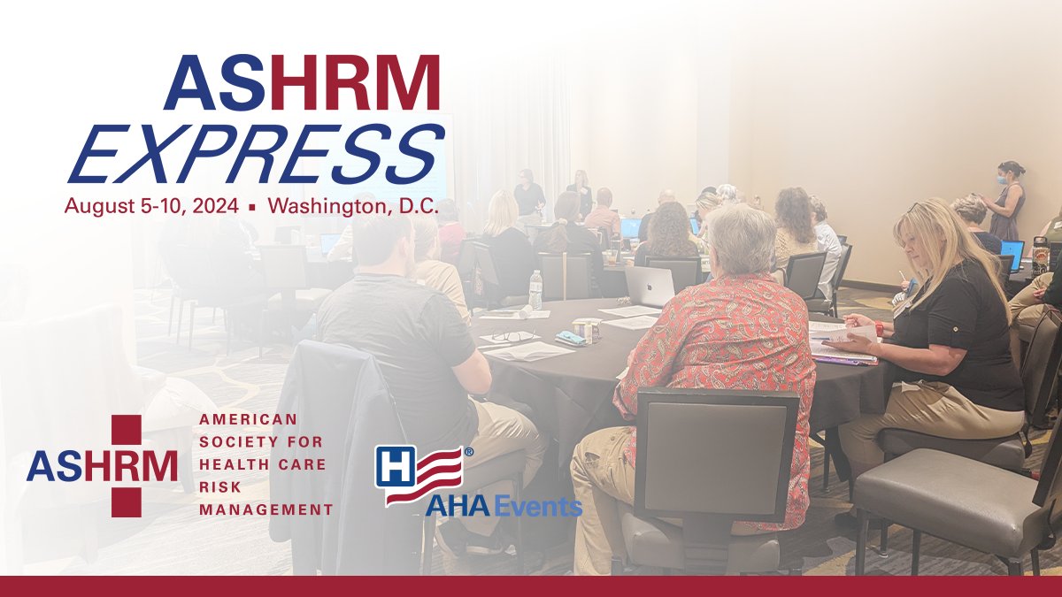 Are you eager to make a significant impact in your organization? Check out ASHRM’s ERM Certificate Program at ASHRM Express! Learn more and sign up today: ow.ly/WwGW50RHFgO