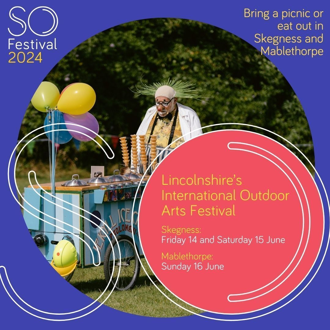 The SO Festival is the perfect place to bring a picnic and enjoy it as you watch the performances. There’s also an extensive choice of places to eat and drink in both Skegness and Mablethrope, cafes, restaurants, pubs and kiosks For more tips visit buff.ly/3U5CjHL