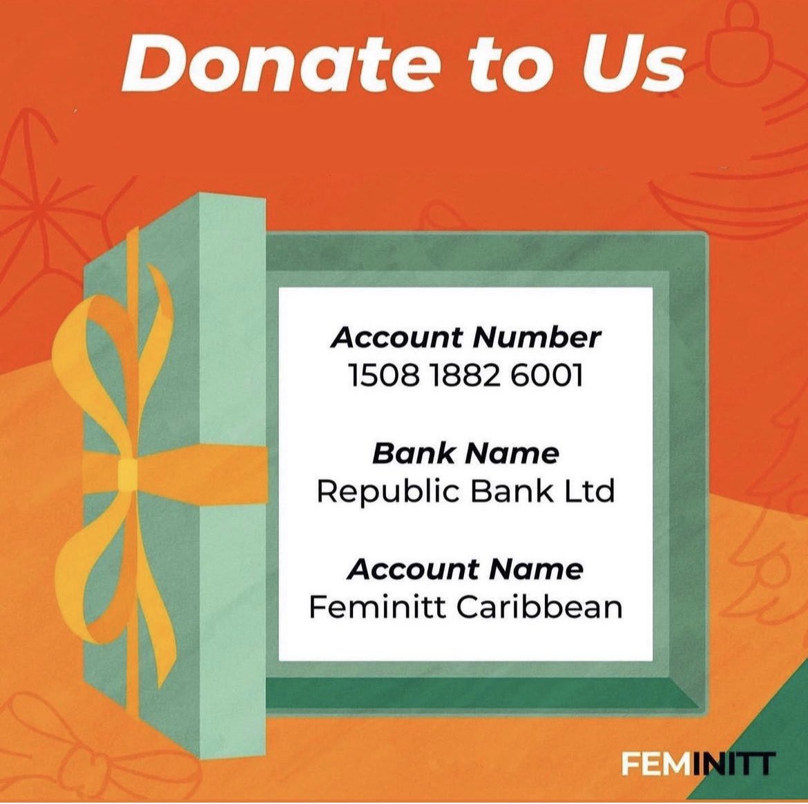 feminitt's tweet photo. #MenstrualHealthMonth: 🤩🤩
Interested in supporting our #SafeCycle Care Banks?
Here’s one way you can donate: https://t.co/lMPcyU7FbW
