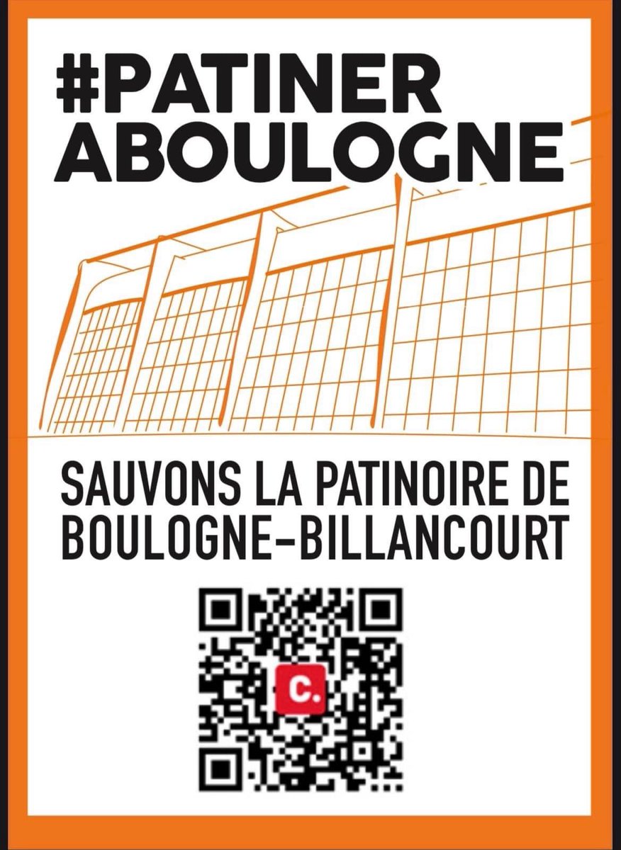 Sauvons la patinoire de #BoulogneBillancourt 
Signez la pétition #patineraboulogne