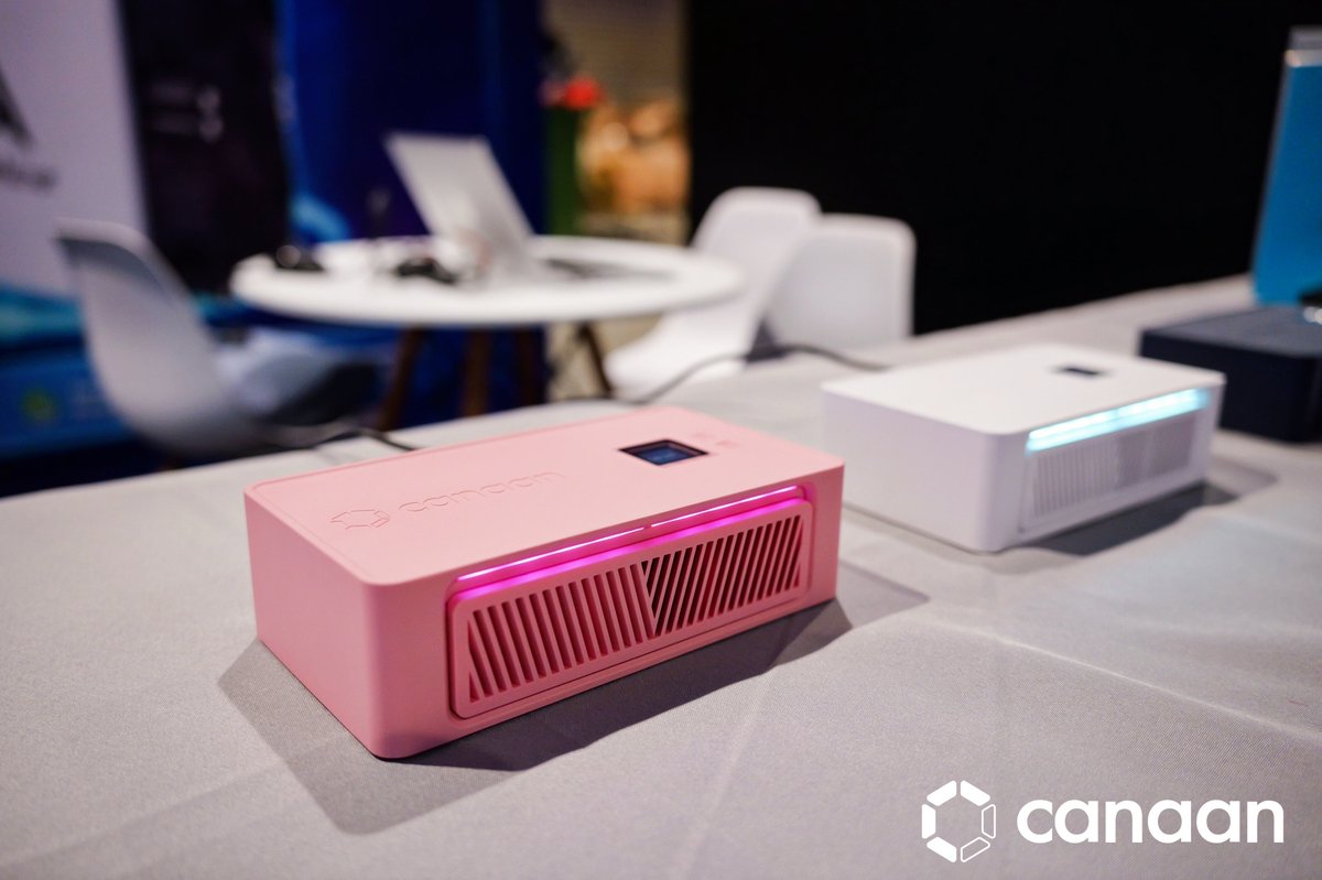 canaanio's tweet photo. Just dropped at Bitcoin Asia: our game-changing Avalon Made A1566! Power, efficiency, innovation—all in one miner. Thanks to everyone who joined us! 🚀 #BitcoinAsia #AvalonMade #A1566 #CanaanInc #NextGenMining https://t.co/rUxGun3AIn