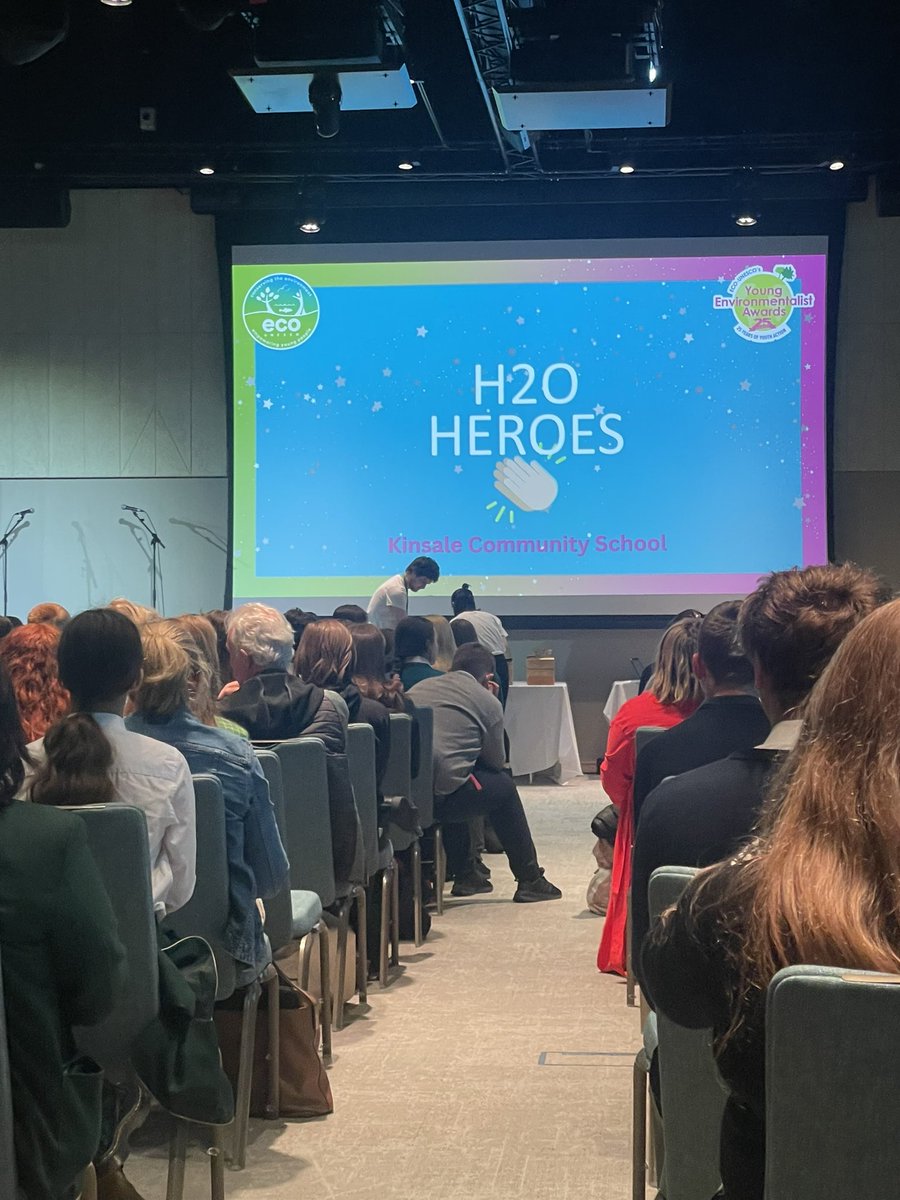 Successful day in Dublin today, 3 of our groups won their category, along with mentor of the year award. Well done to all groups, you have done amazing work to make your community more sustainable!  <a href="/KCSustainabilty/">KCS Sustainability</a> <a href="/KinsaleTY/">KCS Transition Year</a>