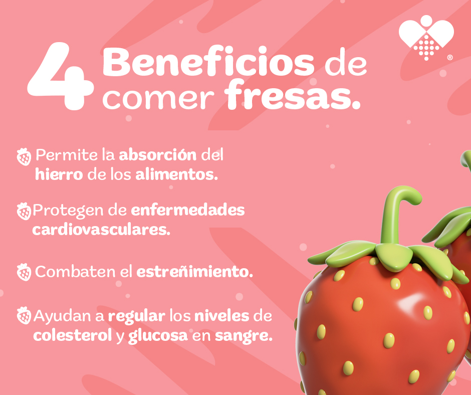 Con estas razones tendrás más ganas de comer fresas.🍓

#fresas #comida #frutas