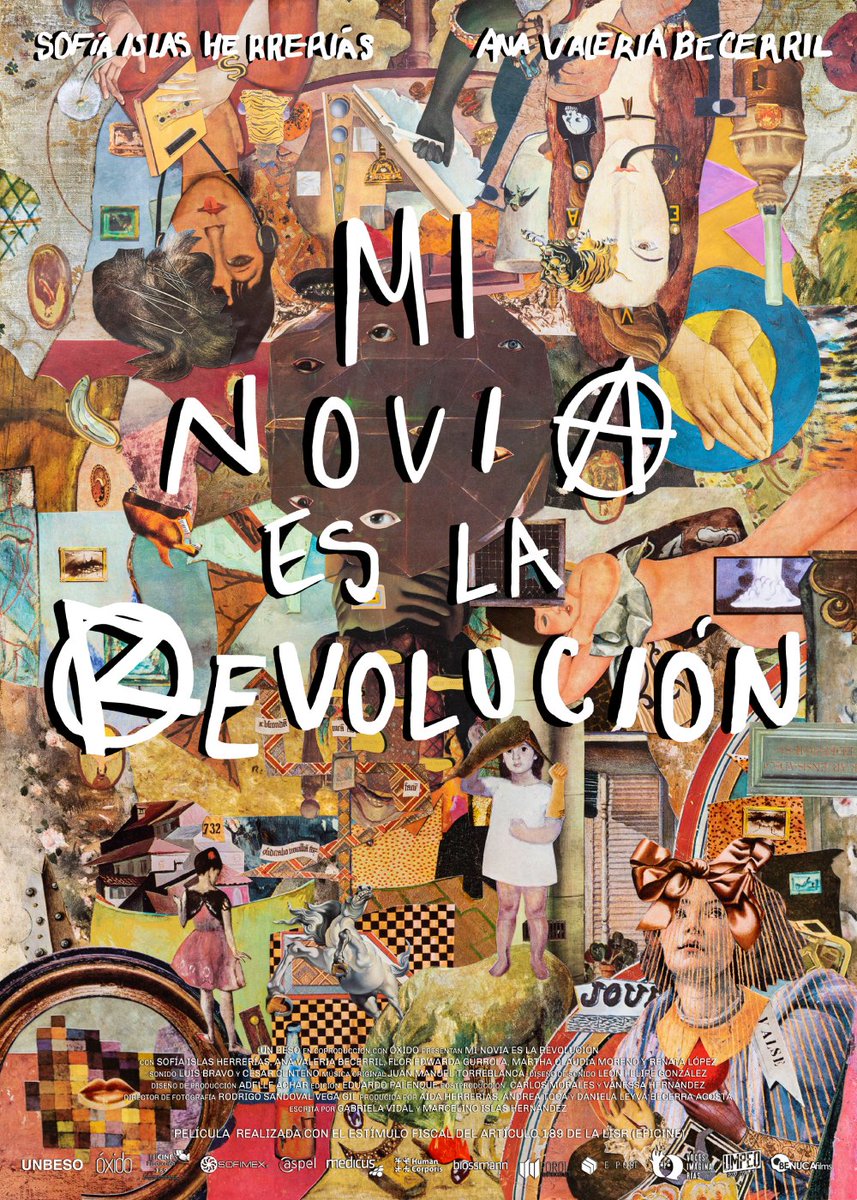 CinetecaMexico's tweet photo. MI NOVIA ES LA REVOLUCIÓN (Marcelino Islas, 2021) es un coming of age que se enfoca en el mundo femenino donde la anarquía y la revolución alcanzan nuevos significados.
___
Disponible en 𝐂𝐢𝐧𝐞𝐭𝐞𝐜𝐚 𝐍𝐚𝐜𝐢𝐨𝐧𝐚𝐥 𝐝𝐞 𝐥𝐚𝐬 𝐀𝐫𝐭𝐞𝐬 🟧🟣👁️ https://t.co/HbbMeEBd4J https://t.co/7woGnUaGhZ