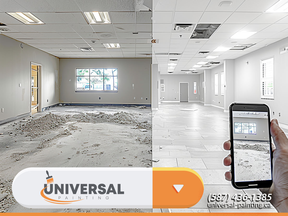 universal403's tweet photo. #Calgary property owners, ready to transform your space? Our painting services bring new life to outdated interiors. From tired to inspired, let Universal Painting revitalize your property with professional remodeling. 

#alberta #yyc #yycbusiness #yycnow #smallbusiness https://t.co/6HYUFbyEnc