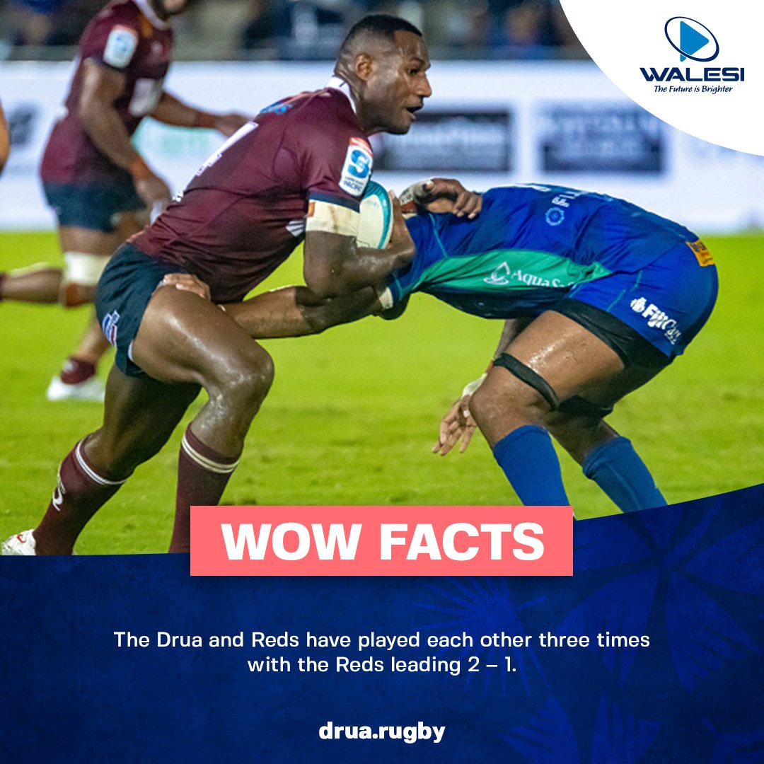 🔵🔴 One for the road in Suva. Will YOU be there? 2️⃣ DAYS TO GO‼️ Pre-purchase with MPAISA @ drua.rugby 🎟also available ⤵️ 📍Jack's of Fiji 📍Fiji Sports Council 📍Lautoka City Council 📍Village 4 and 6 📍Damodar Cinemas, Suva and Labasa Don't miss out.