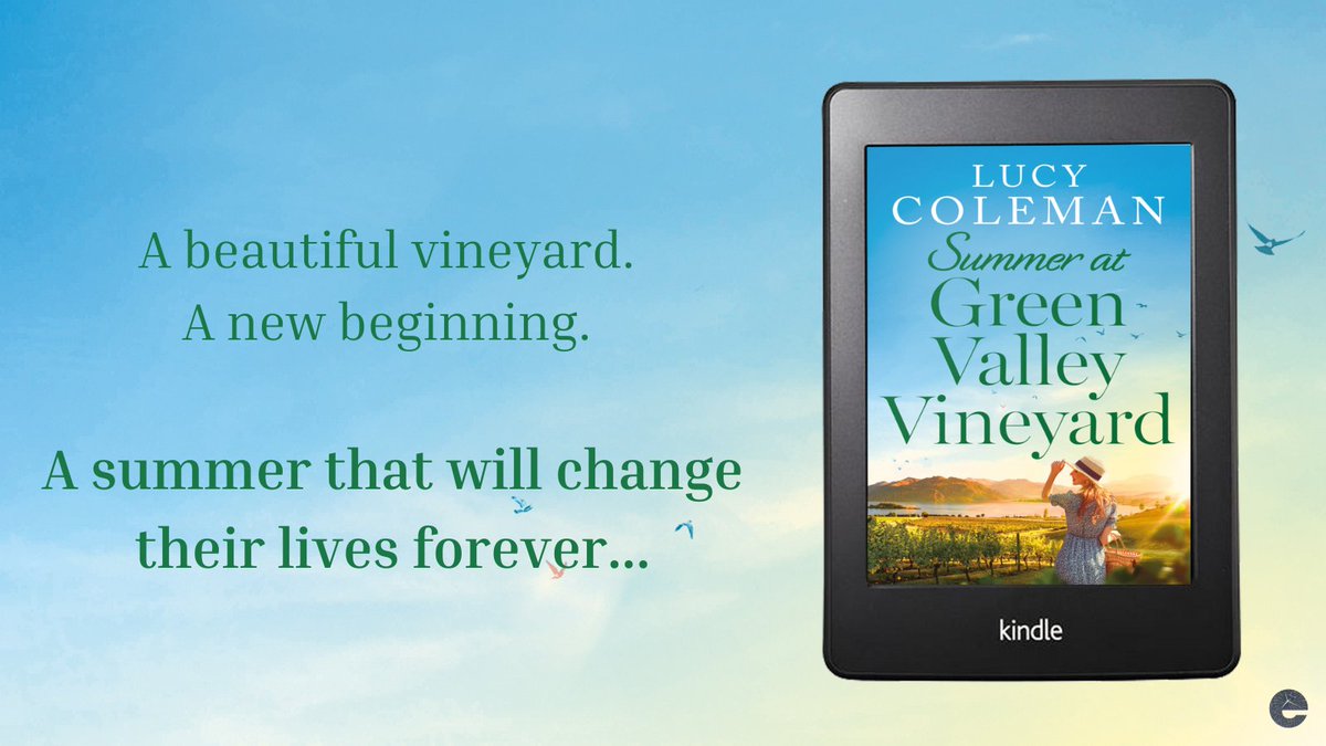 Fall in love ❣️ this summer! Linzi's heart was broken at a vineyard in Italy, now she tends the vines in a Welsh valley. She's happy but new boss, Elliot, is about to make sweeping changes and her life could change forever! bit.ly/3Ym6FGr