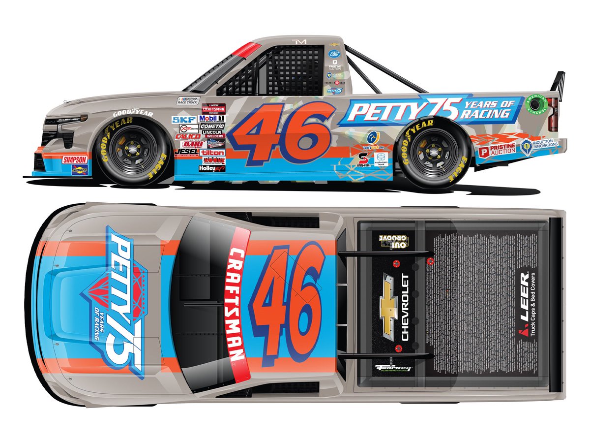 .@thadmoffitt’s 2024 Petty 75 Years of Racing Diecast Trucks are now available for Pre-Orders! Order Here: circlebdiecast.com/store/Search.a…