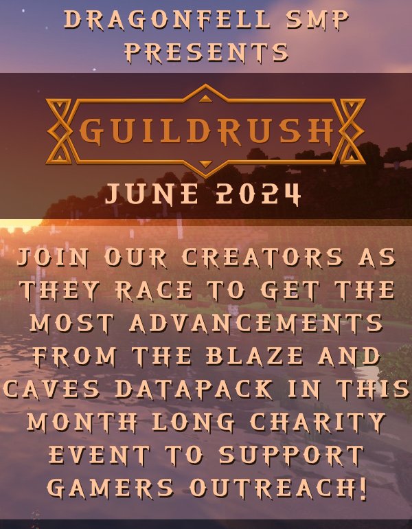 @tiltify Yes!! Yes we are!
The month of June we're hosting a Minecraft event server with 25 creators supporting @GamersOutreach