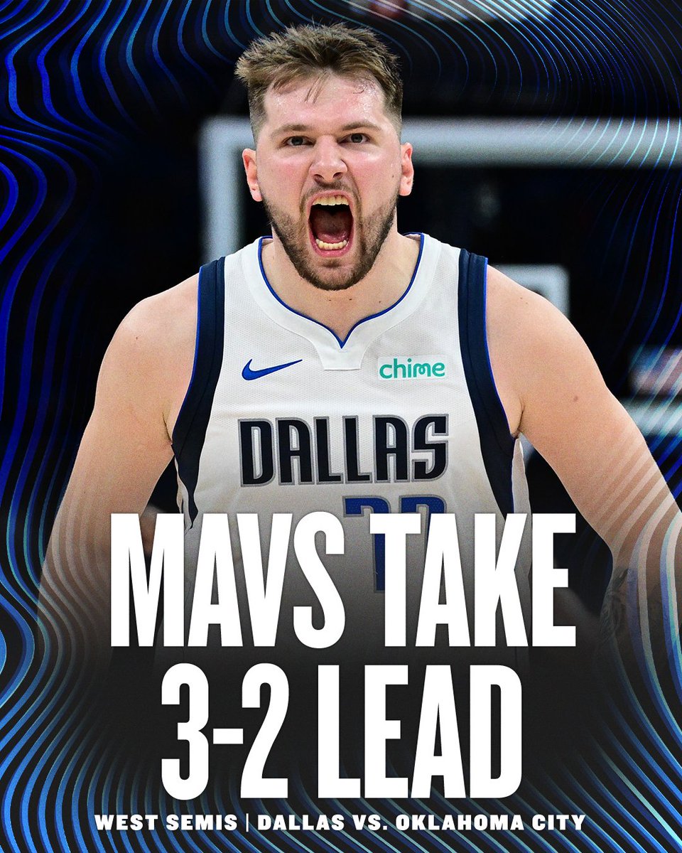 THE MAVS ARE ONE WIN AWAY FROM THE WESTERN CONFERENCE FINALS 🐴