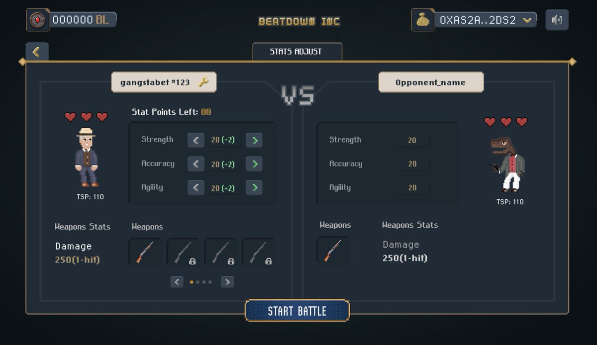The team is working hard to launch Beatdown Inc. as part of GangstaVerse. A complete UI & gameplay revamp from our last demo at @SuiNetwork Basecamp. 

Stay tuned for more updates.