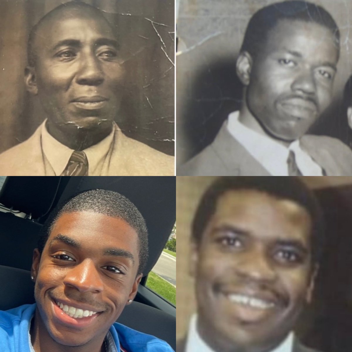 My Grandfather, My Father, me and my son, this is 140 years of Jackson DNA #teamjackson